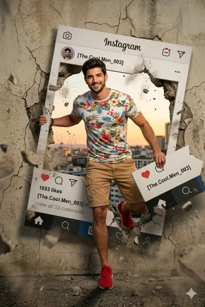 Gemini AI Photo Prompt for Instagram Profile